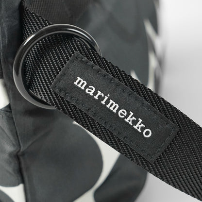 marimekko レディース メンズ ショルダーバッグ NEAT CROSSBODY UNIKKO S 095250 ダークグレー オフホワイト 919
