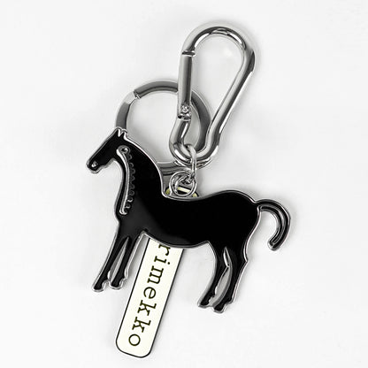 marimekko レディース メンズ キーリング MUSTA TAMMA KEY CHARM 095291 ブラック 091