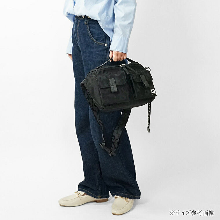 marimekko レディース メンズ ベルトバッグ SLING BAG M UNIKKO 095303 ダークネイビー 550