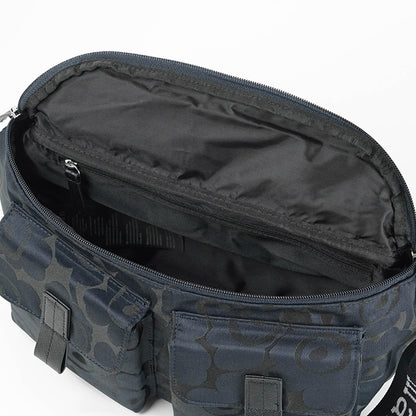 marimekko レディース メンズ ベルトバッグ SLING BAG M UNIKKO 095303 ダークネイビー 550