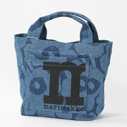 marimekko レディース メンズ トートバッグ MONO MINI TOTE UNIKKO 095327 デニムブルー 550