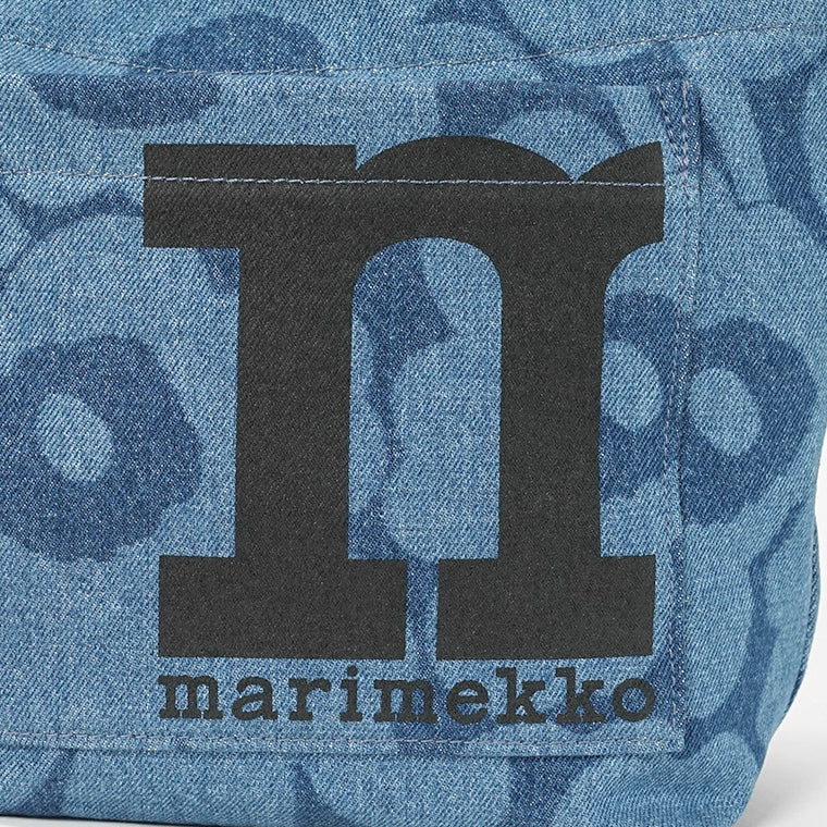 マリメッコ marimekko レディース メンズ トートバッグ デニムブルー