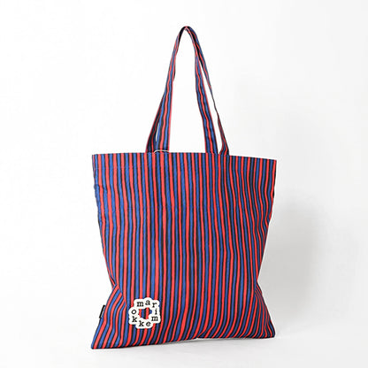 marimekko レディース メンズ トートバッグ METKA PICCOLO 095334 ブルー レッド 877