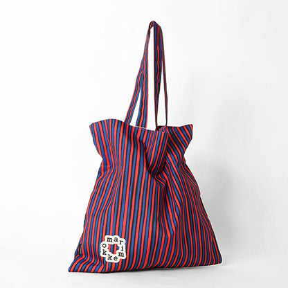 marimekko レディース メンズ トートバッグ METKA PICCOLO 095334 ブルー レッド 877