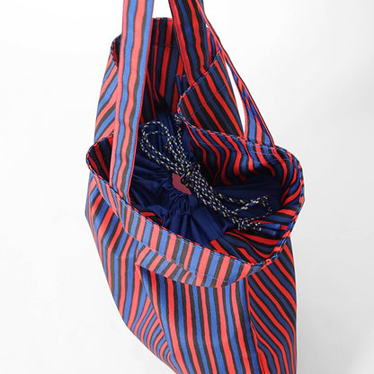 marimekko レディース メンズ トートバッグ METKA PICCOLO 095334 ブルー レッド 877