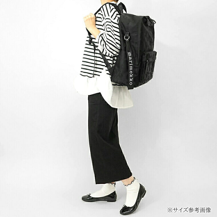 marimekko レディース メンズ バックパック ZIP TOP BACKPACK UNIKKO 095826 グレー ダークグレー 991