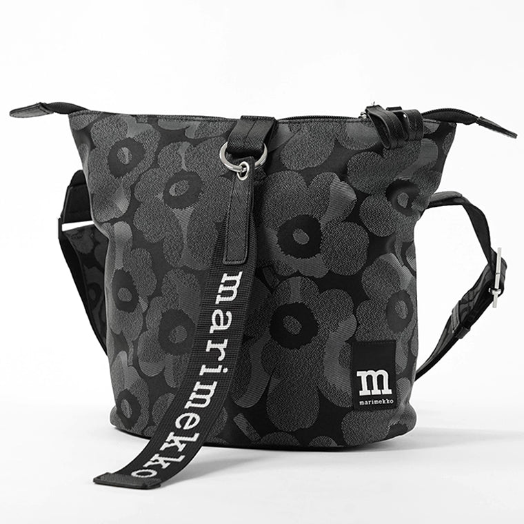 marimekko レディース メンズ ショルダーバッグ CARRY ALL UNIKKO 095837 グレー ダークグレー 991