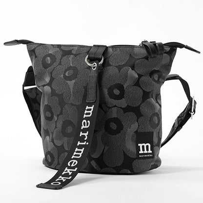 marimekko レディース メンズ ショルダーバッグ CARRY ALL UNIKKO 095837 グレー ダークグレー 991