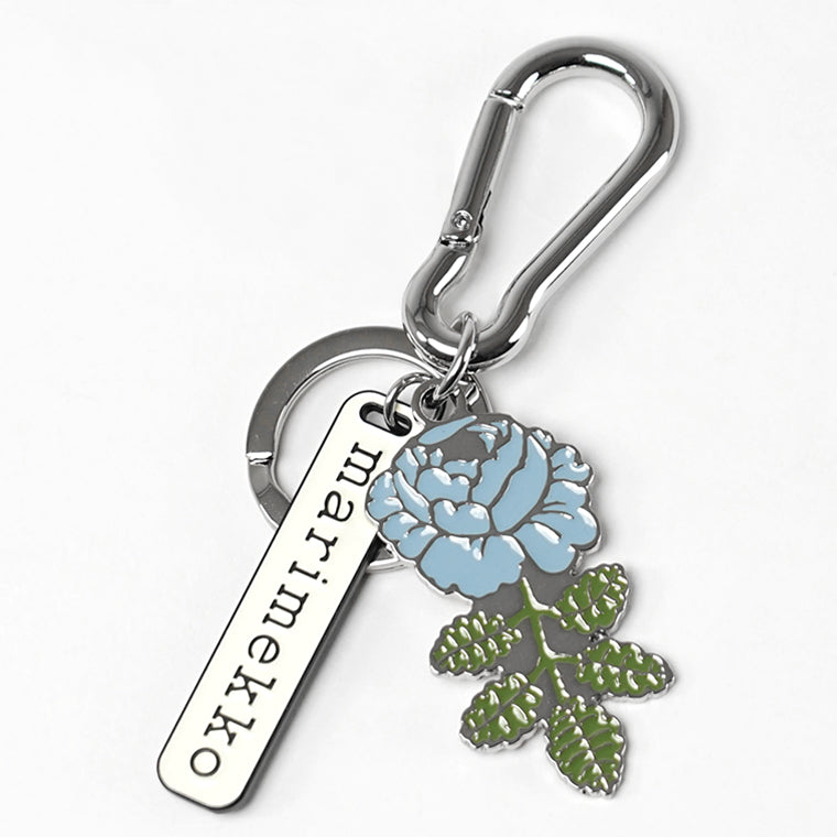 marimekko レディース メンズ キーリング PUHALLUS VIHKIRUUSU KEY CHAIN 095845 ライトブルー グリーン 560