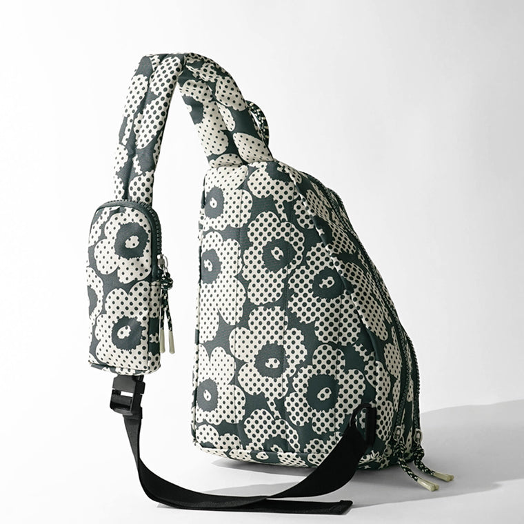 marimekko レディース ワンショルダーバッグ PIRTEA MINI UNIKKO 095859 ダークグレー オフホワイト 910