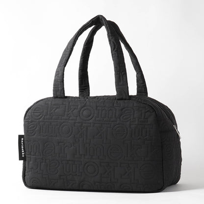 marimekko レディース ダッフルバッグ JOY DUFFEL LOGO 096118 ブラック 900