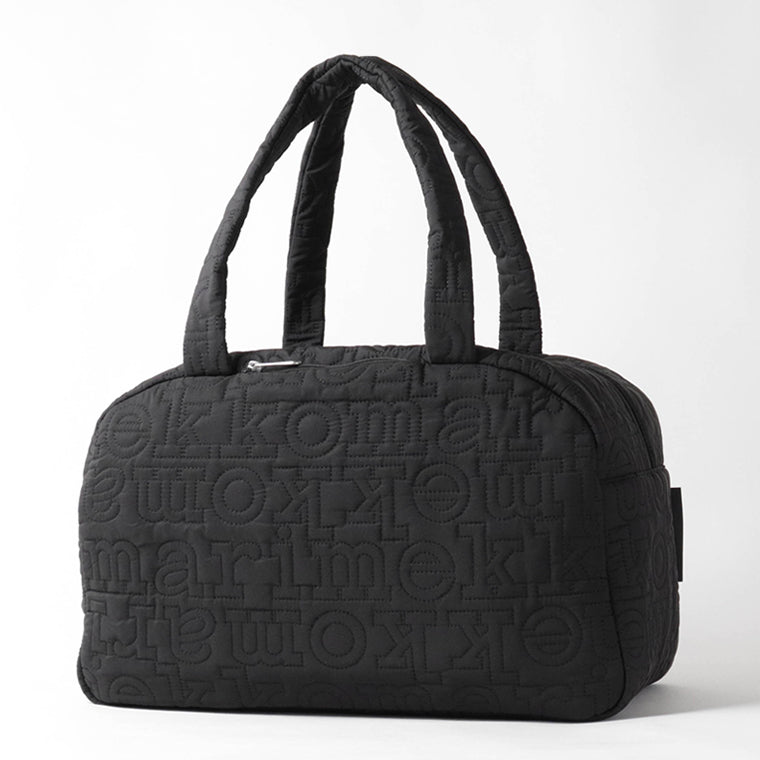 marimekko レディース ダッフルバッグ JOY DUFFEL LOGO 096118 ブラック 900