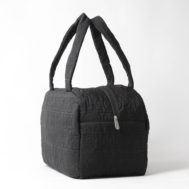 marimekko レディース ダッフルバッグ JOY DUFFEL LOGO 096118 ブラック 900