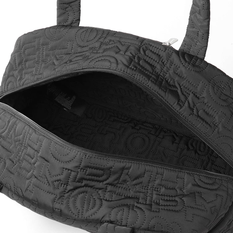 marimekko レディース ダッフルバッグ JOY DUFFEL LOGO 096118 ブラック 900