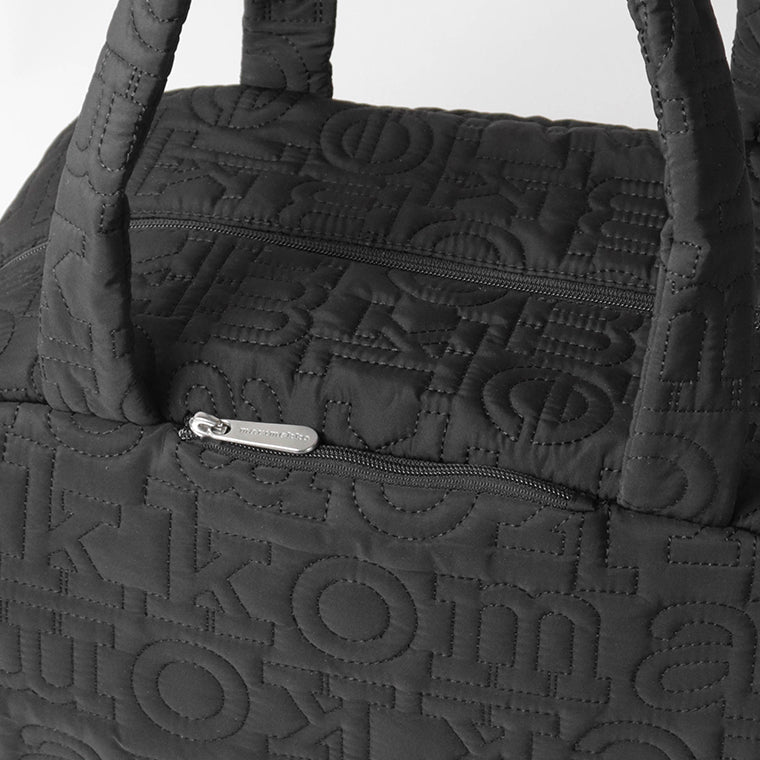 marimekko レディース ダッフルバッグ JOY DUFFEL LOGO 096118 ブラック 900