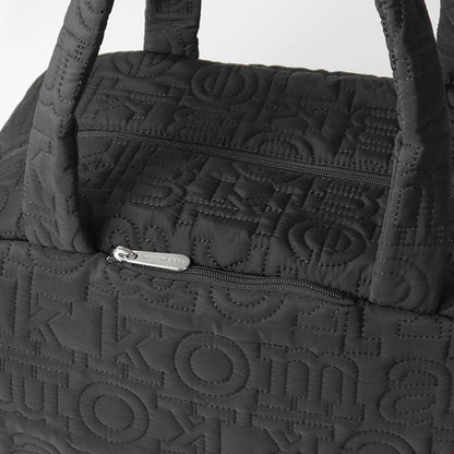 marimekko レディース ダッフルバッグ JOY DUFFEL LOGO 096118 ブラック 900