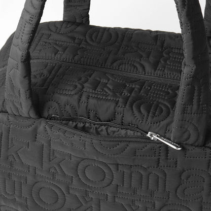 marimekko レディース ダッフルバッグ JOY DUFFEL LOGO 096118 ブラック 900