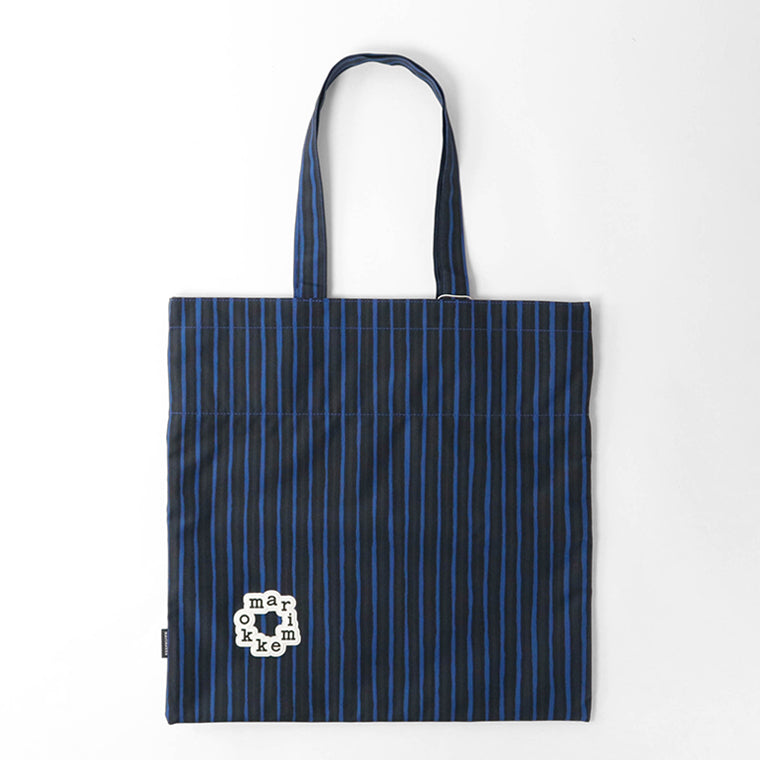 marimekko レディース メンズ トートバッグ METKA PICCOLO 096137 ブルー ブラック 595
