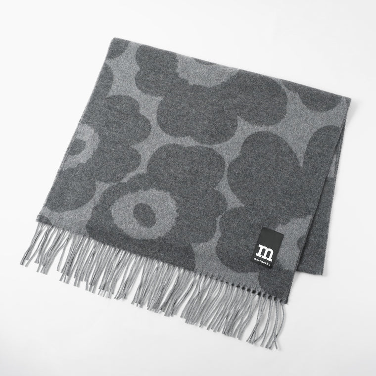 marimekko メンズ レディース 中判ストール マフラー IDENTTINEN UNIKKO 096209 グレー 919