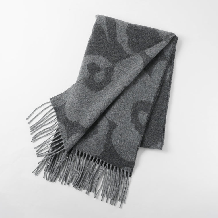 marimekko メンズ レディース 中判ストール マフラー IDENTTINEN UNIKKO 096209 グレー 919