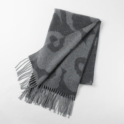 marimekko メンズ レディース 中判ストール マフラー IDENTTINEN UNIKKO 096209 グレー 919