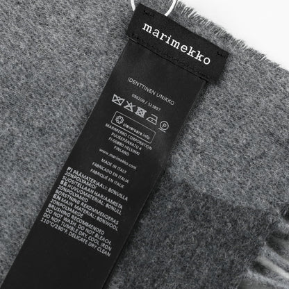 marimekko メンズ レディース 中判ストール マフラー IDENTTINEN UNIKKO 096209 グレー 919