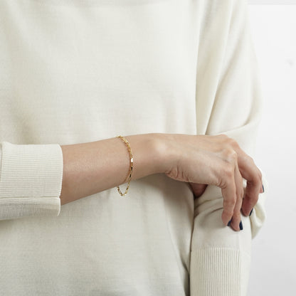 TOM WOOD レディース ブレスレット BILLIE BRACELET GOLD 100058 ゴールド