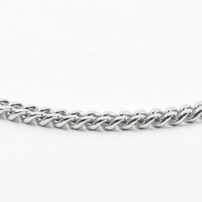 TOM WOOD レディース メンズ ブレスレット CURB BRACELET M 100255 シルバー