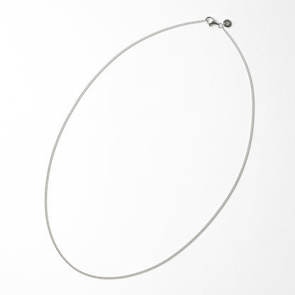 TOM WOOD レディース メンズ ネックレス CURB CHAIN SLIM 100269 シルバー