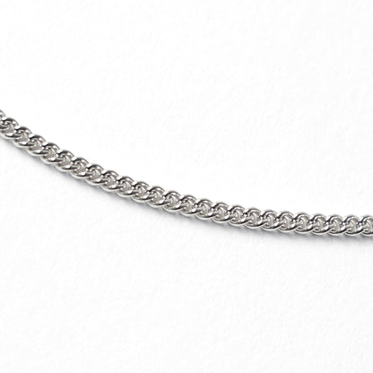 TOM WOOD レディース メンズ ネックレス CURB CHAIN SLIM 100269 シルバー