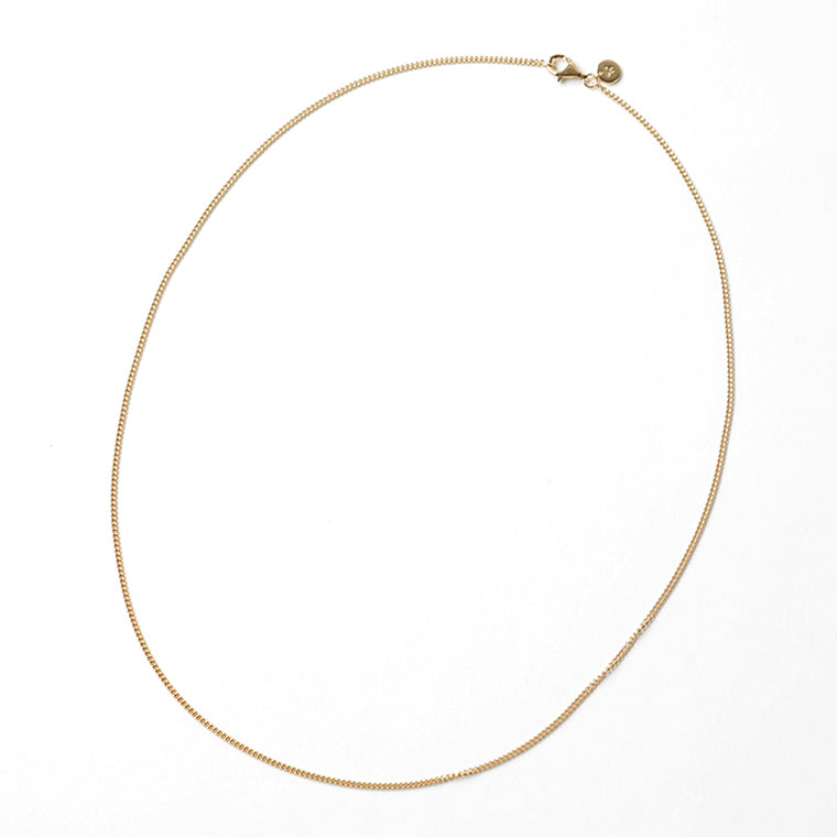 TOM WOOD レディース メンズ ネックレス CURB CHAIN SLIM GOLD 100270 ゴールド
