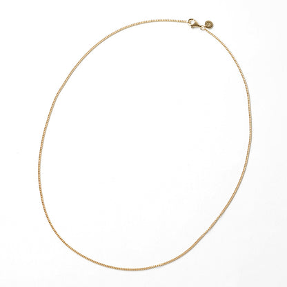 TOM WOOD レディース メンズ ネックレス CURB CHAIN SLIM GOLD 100270 ゴールド