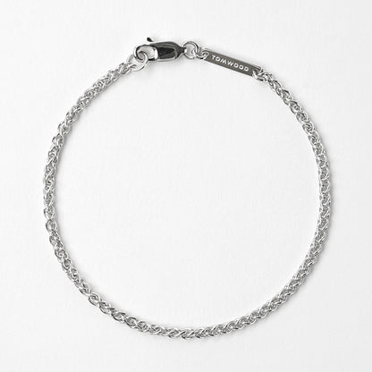TOM WOOD レディース ブレスレット SPIKE BRACELET 100991 シルバー