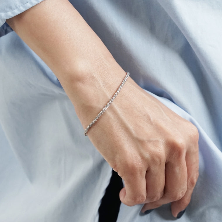 TOM WOOD レディース ブレスレット SPIKE BRACELET 100991 シルバー