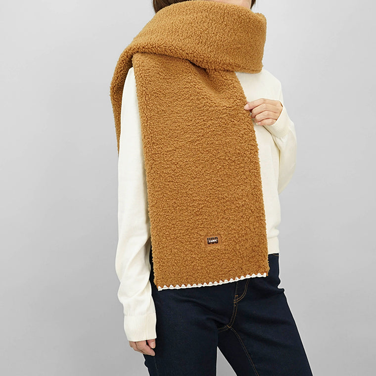 UGG レディース メンズ マフラー UGGFLUFF SCALLOPED SCARF 101021 3カラー