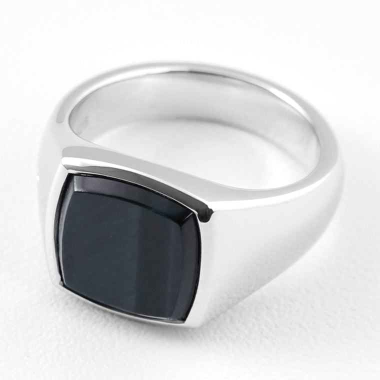 TOM WOOD レディース リング KAY RING BLUE HAWK EYE 101223 シルバー