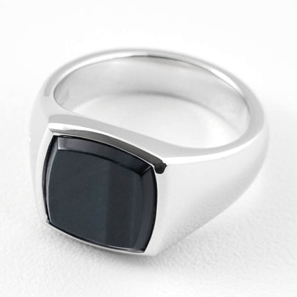 TOM WOOD レディース リング KAY RING BLUE HAWK EYE 101223 シルバー