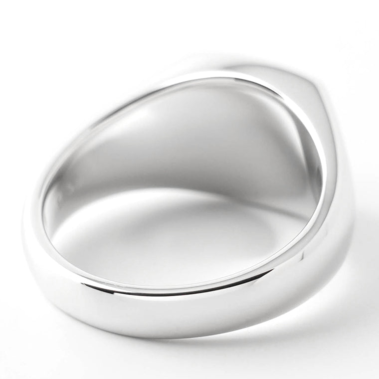 TOM WOOD メンズ リング KAY RING POLISHED ONYX 101276 シルバー