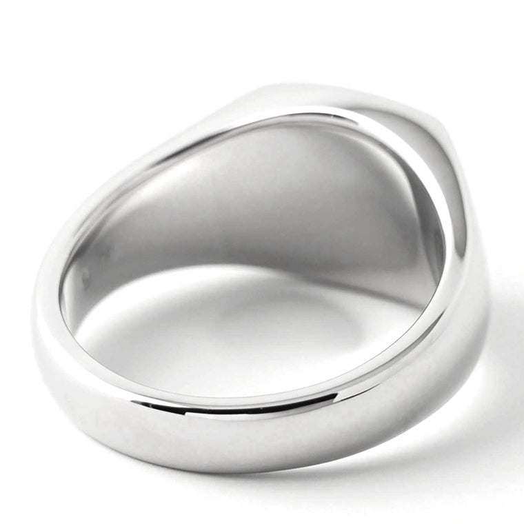 TOM WOOD メンズ レディース リング KAY RING WHITE MOP 101283 シルバー