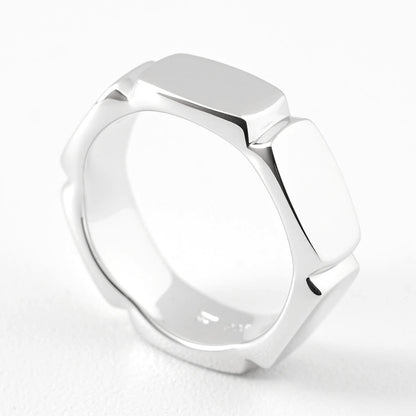 TOM WOOD メンズ リング UMI BAND RING MEDIUM 101441 シルバー