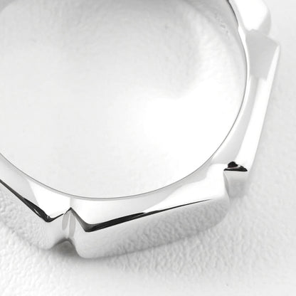 TOM WOOD メンズ リング UMI BAND RING MEDIUM 101441 シルバー