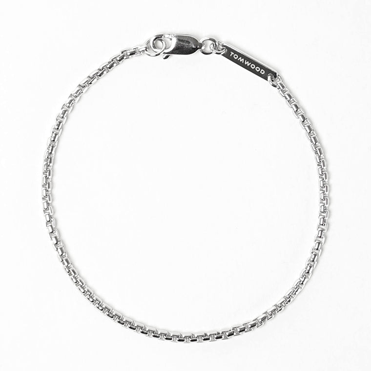 TOM WOOD メンズ レディース ブレスレット LEE BRACELET SLIM 101493 シルバー