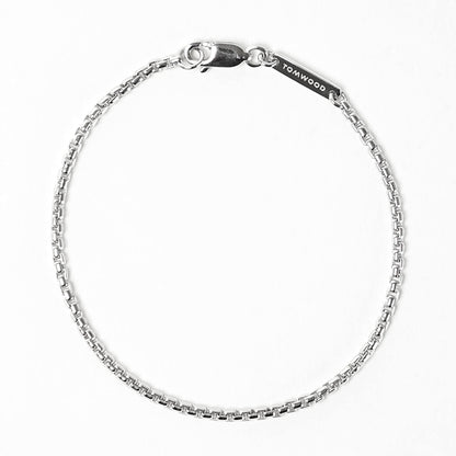 TOM WOOD メンズ レディース ブレスレット LEE BRACELET SLIM 101493 シルバー