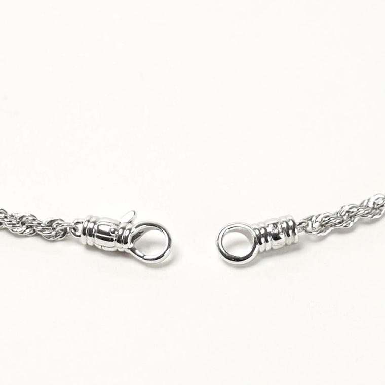 TOM WOOD メンズ レディース ネックレス ROPE CHAIN 101562 シルバー