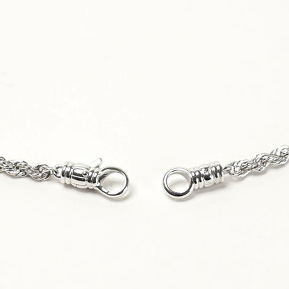 TOM WOOD メンズ レディース ネックレス ROPE CHAIN 101562 シルバー