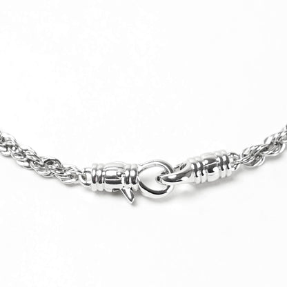 TOM WOOD メンズ レディース ブレスレット ROPE BRACELET 101563 シルバー