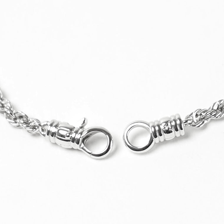 TOM WOOD メンズ レディース ブレスレット ROPE BRACELET 101563 シルバー