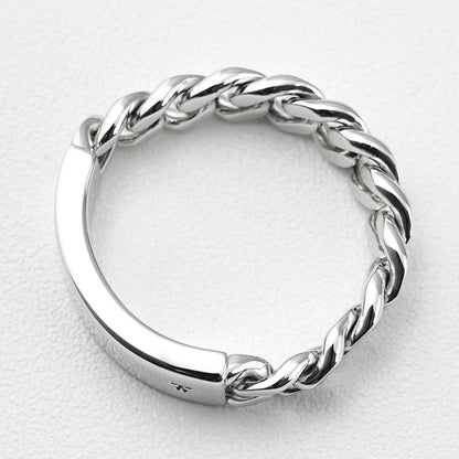 TOM WOOD メンズ リング ID BAND RING 101586 シルバー