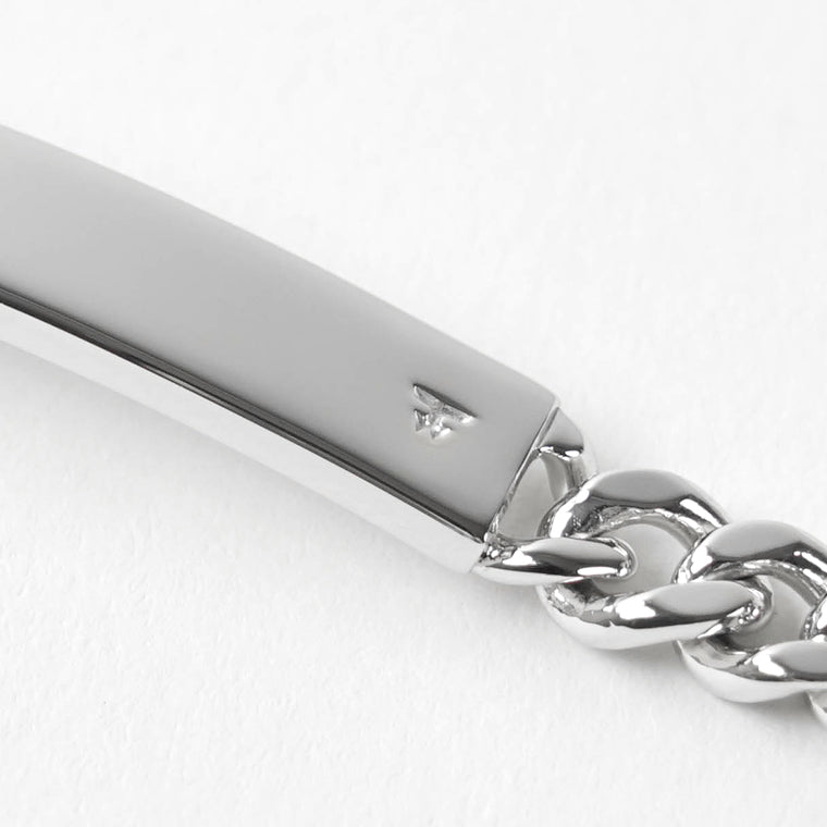 TOM WOOD メンズ ブレスレット ID BRACELET 101589 シルバー