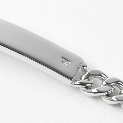 TOM WOOD メンズ ブレスレット ID BRACELET 101589 シルバー